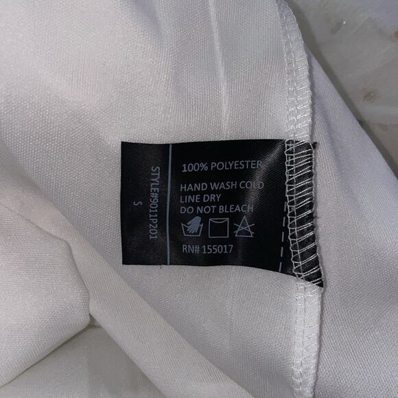 Bump Biddy White tie waist maxi metallic detail dress - Picture 7 of 8